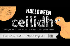 Fiddle & Foot: Halloween ceilidh dance. Easy, fun and spooky!